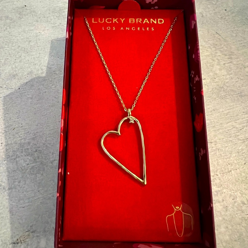 Heart shaped necklace